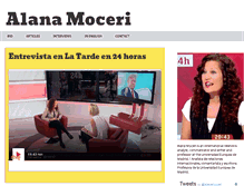 Tablet Screenshot of alanamoceri.com